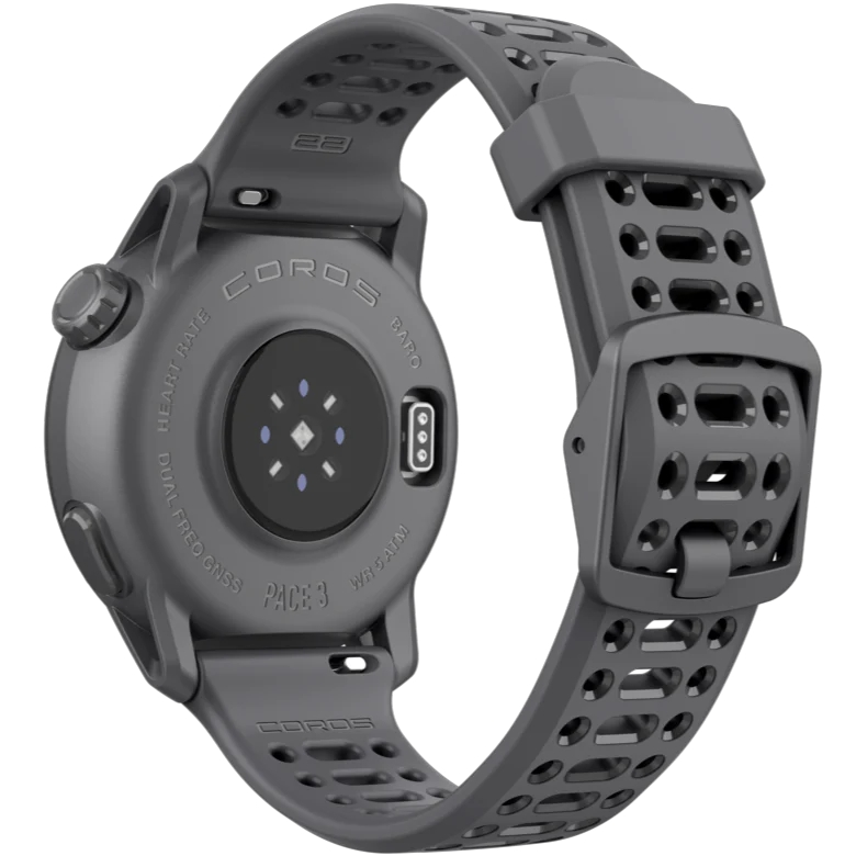 Montre Coros PACE 3 Silicone GPS Sport France Noir | WVU-0041094